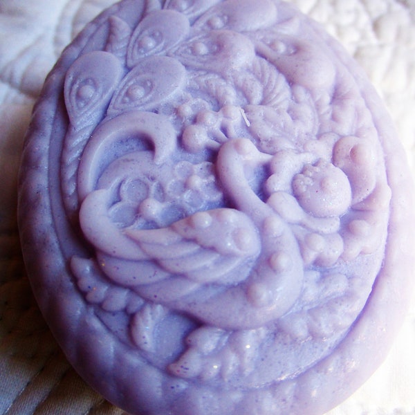 French Lavender Peacock Soap