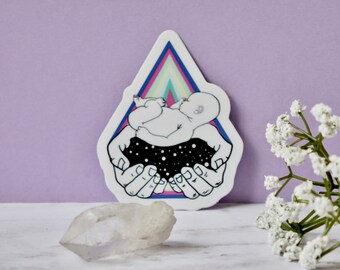 Cosmic Birth Vinyl Sticker