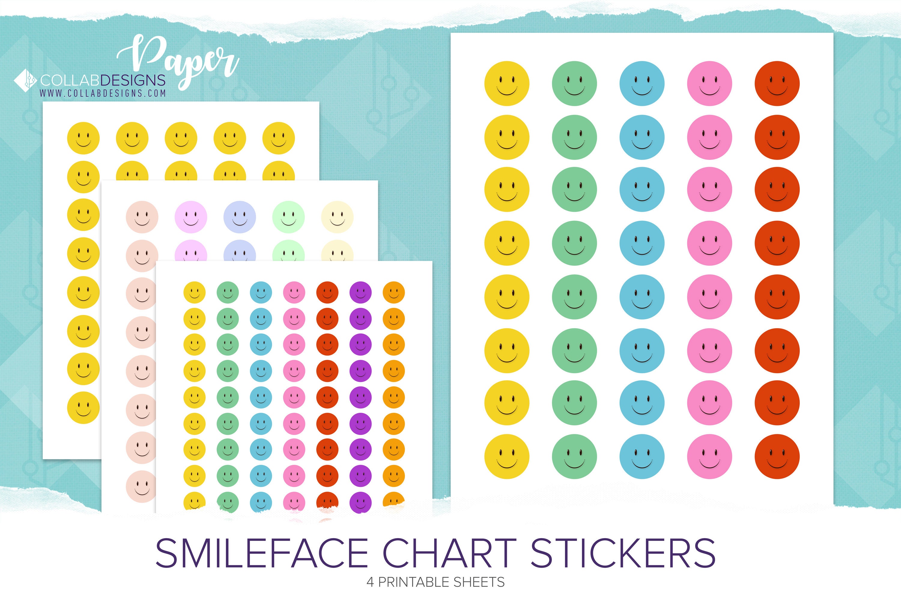 printable stickers smiley face stickers chart stickers fun etsy
