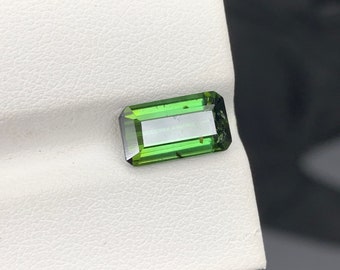 Natural Gree Tourmaline 3.35 ct gemstone from Afghanistan