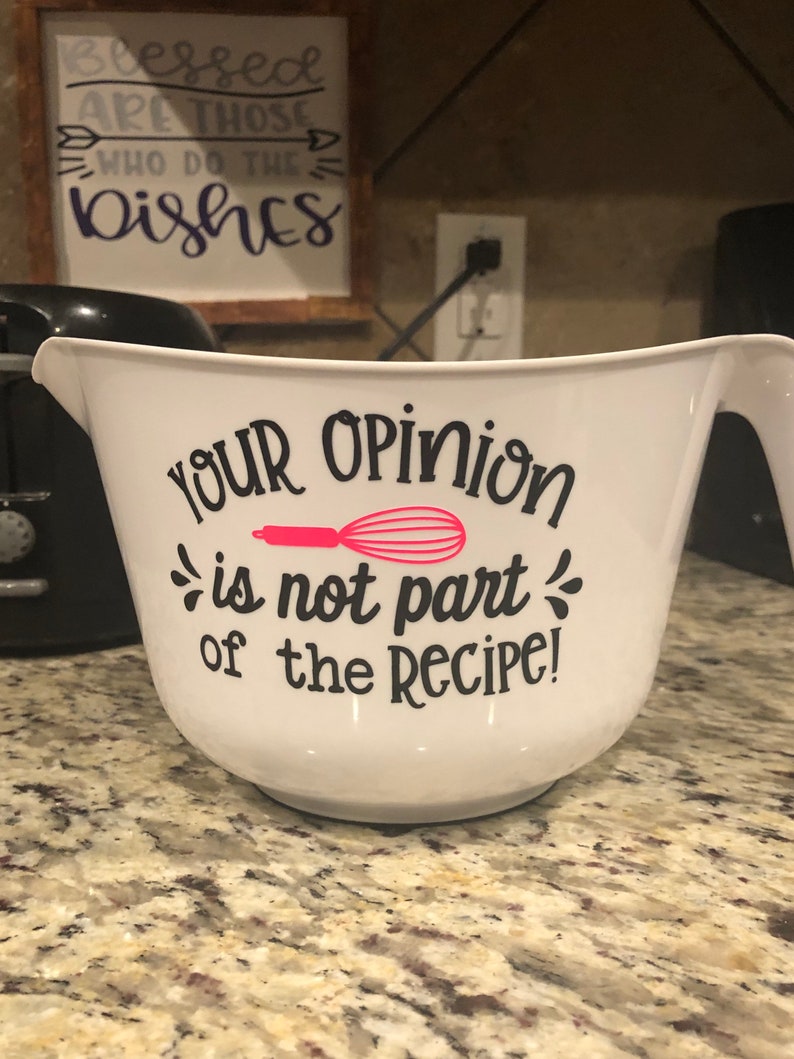 Personalized Mixing Bowl Etsy