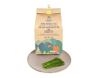 1/2 pound (lb) / 227g - Organic Canadian Eastern White Pine Needle Tea (LOOSE LEAF)