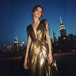 Gold Statement Dress