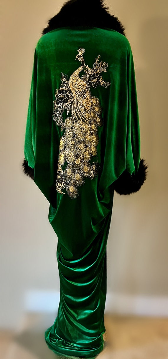 green fur dress Fran Mini Dress ~ Emerald Knit with Faux Fur Show Me Your Mumu