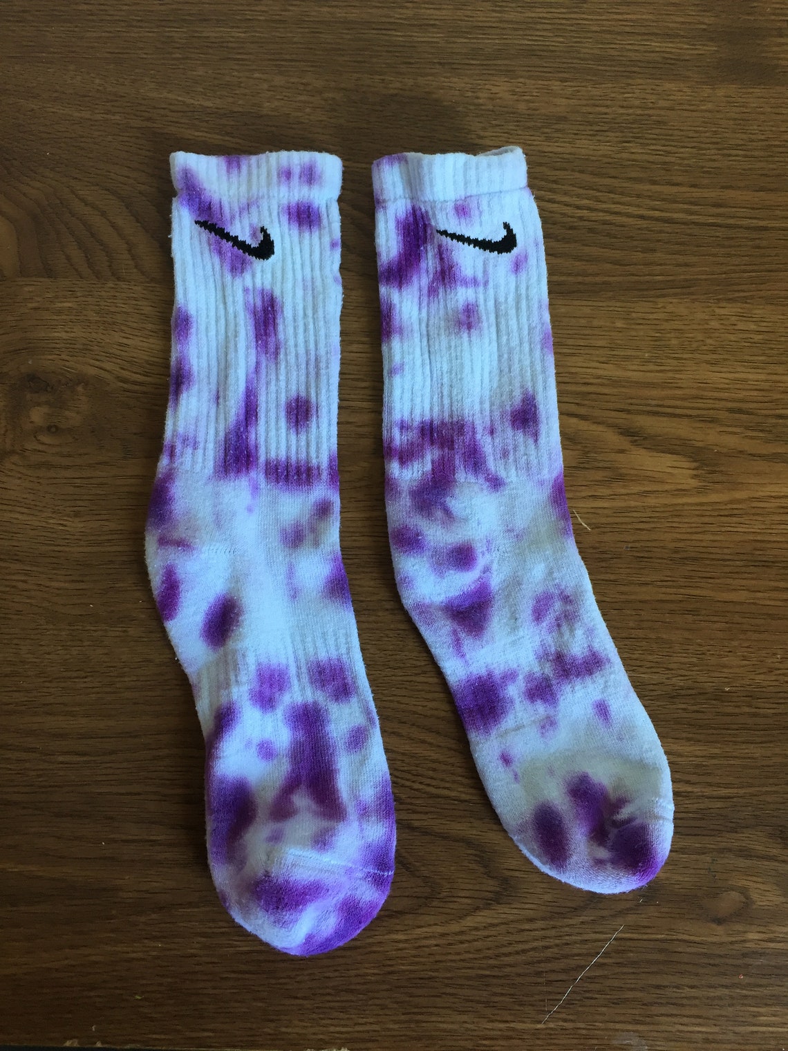 Custom Tie Dye Nike Socks Etsy