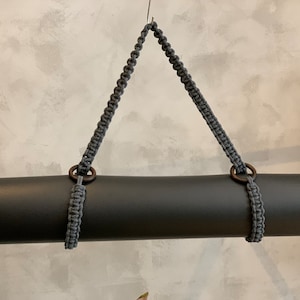 Eco-Friendly Macramé Yoga Mat Strap / Picnic Blanket Holder