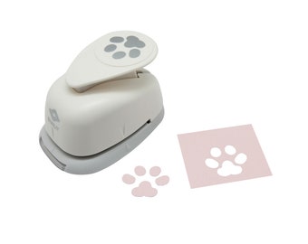 Bira Craft 3//8 inch Paw Shape Lever Action Craft Punch for Paper Crafting