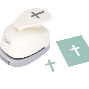Bira Craft 2,5 cm Kreuz 4 Lever Action Crafts Stanzer für Papier Basteln Scrapbooking
