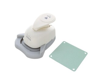 Bira Craft 5/8 Zoll Herz Lever Action Corner Craft Stanzer, Valentinstag Stanzer, für Papier Basteln Scrapbooking