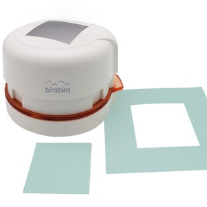 Bira Craft 5,1 cm x 5,5 cm quadratischer Magnetstanzer, Fensterstanzer, Rahmenstanzer, für Papier, Basteln, Scrapbooking