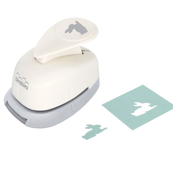 Paper Punch Rabbit Etsy