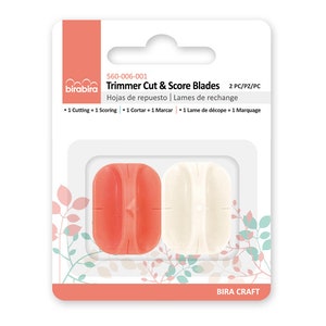 Bira Craft paper trimmer and scorer replacemement blades Cut/Score for Coupon, Craft Paper and Photo (Cutting and Scoring)