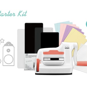 Bira Die Cutting & Embossing Machine Starter Kit, Mini Die Cut Machine, 3 1/8&quot; feeding slot for 3&quot; paper and other materials