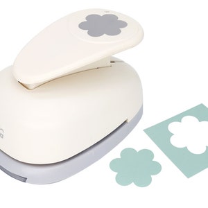 Bira Craft 3 inch Flower Shape Lever Action Craft Punch for Paper Crafting Scrapbooking