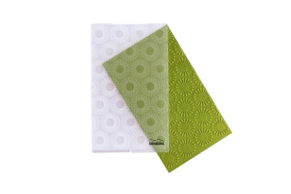 Bira Craft 3" x 5" Blooms Embossing Folder, Perfect for Bira 3" Cutting and Embossing Machine