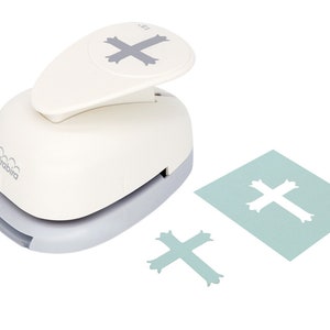Bira Craft 3,8 cm Kreuz 3 Hebel Hebel Stanzer für Papier Basteln Scrapbooking