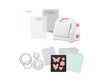 Kit de inicio para máquina de troquelado y relieve ajustable Bira Craft, ranura de alimentación de 6-1/4" para papel de 6" y otros materiales.