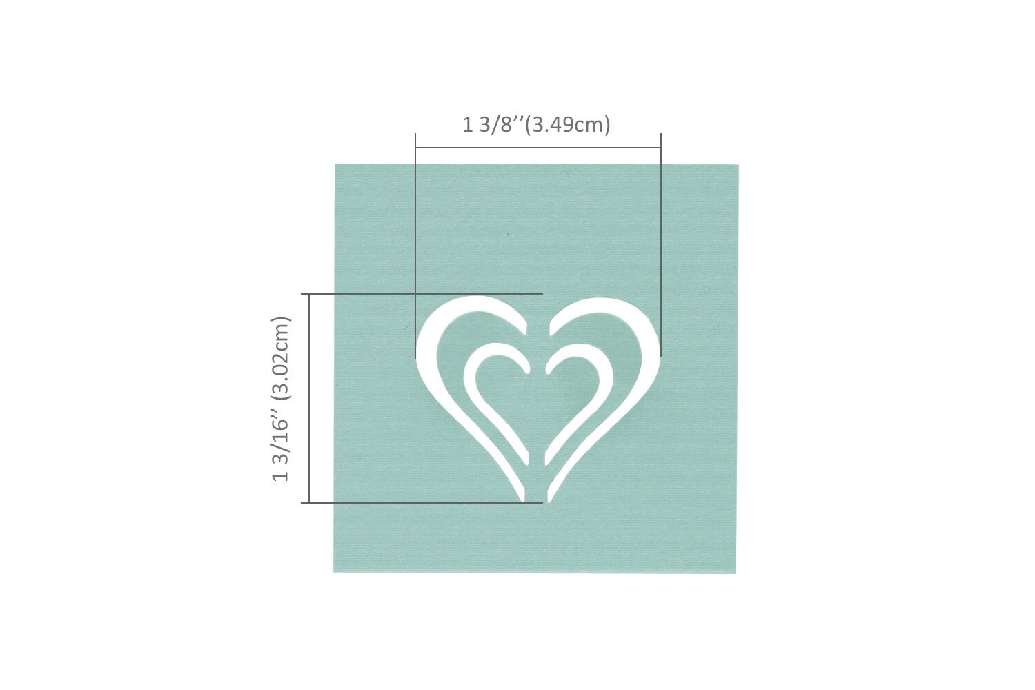 Heart Punch - Small 12mm