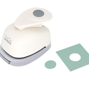 Bira Craft 3/4-Zoll-Kreisform, 19 mm Kreis-Stanzer, Hebelwirkungs-Stanzer zum Papierbasteln Scrapbooking