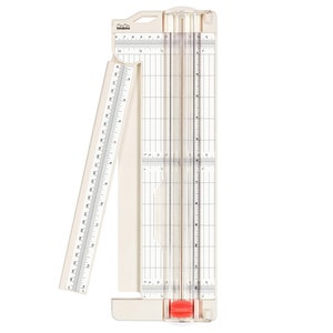 Bira Craft Paper Trimmer with Swing-out Arm, 12&quot; x 3&quot; Base for Coupons Craft Paper and Photos