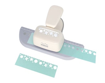 Bira Craft Flower 2 Continuous Border Paper Craft Punch for Scrapbooking Cards Arts