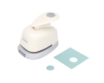 Bira Craft 3/8 inch Circle Shape Lever Action Craft Punch for Paper Crafting Scrapbooking