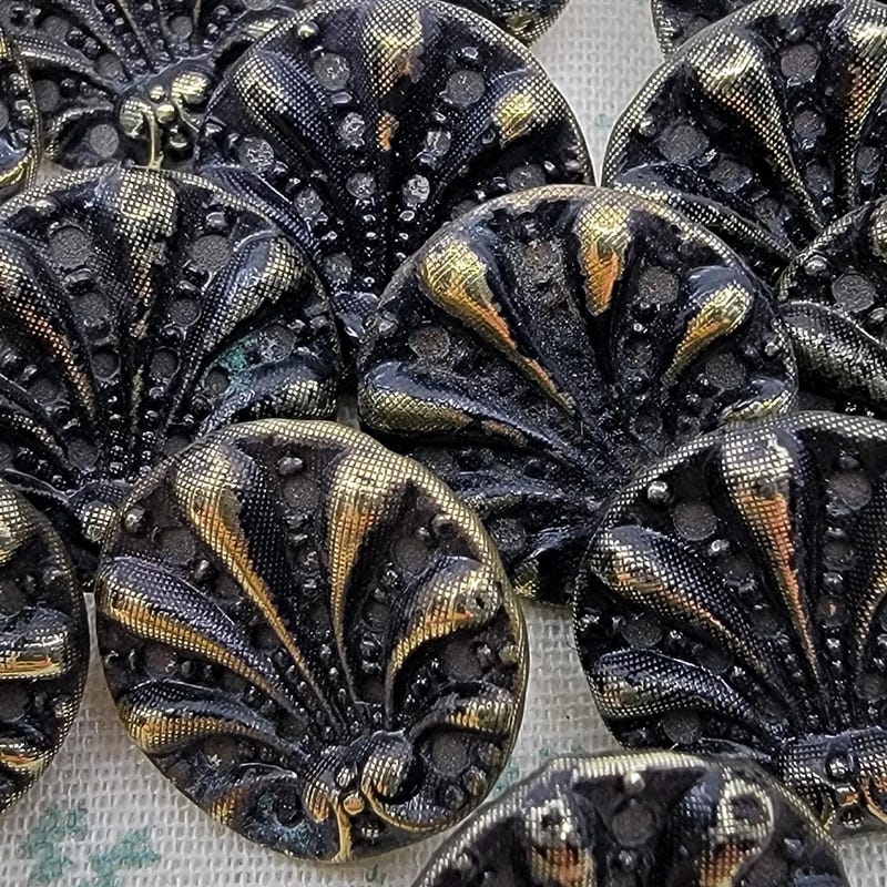 Antique Buttons Shell - Etsy