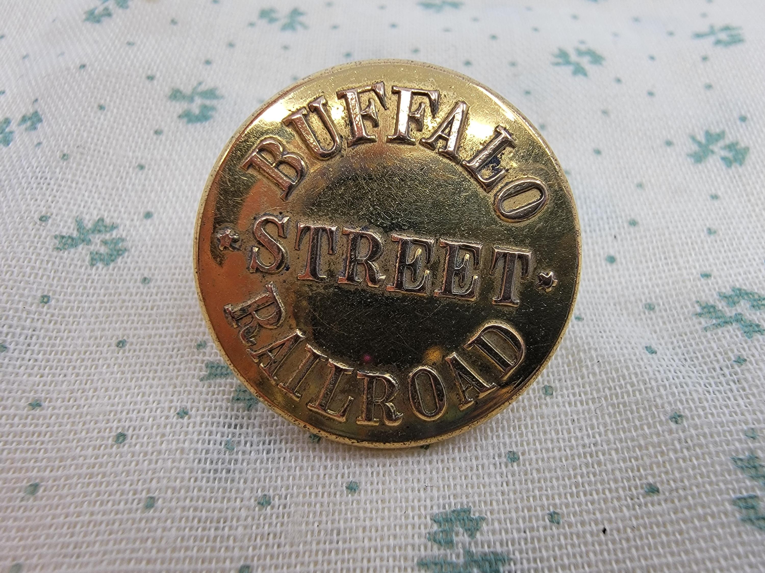 Railroad Uniform Buttons - Etsy