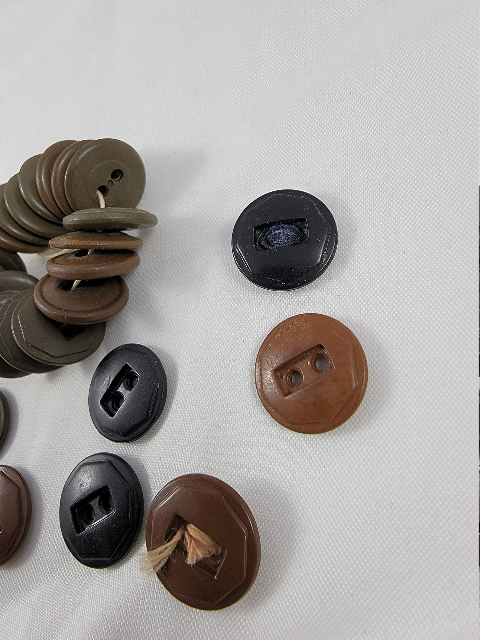 Vintage Plastic Octagon Design Buttons Mixed Lot of 19 - Etsy