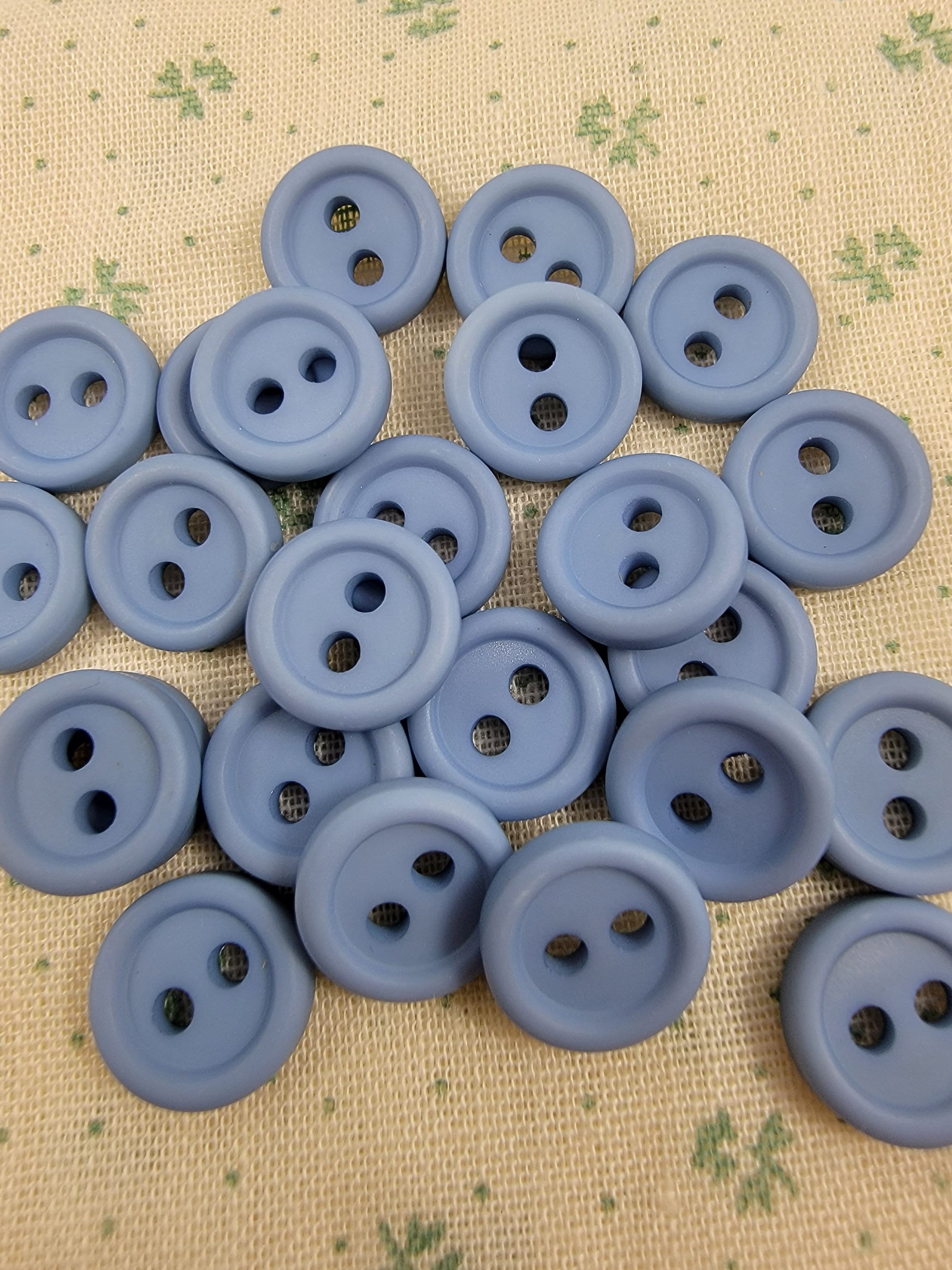 Cornflower Blue Buttons