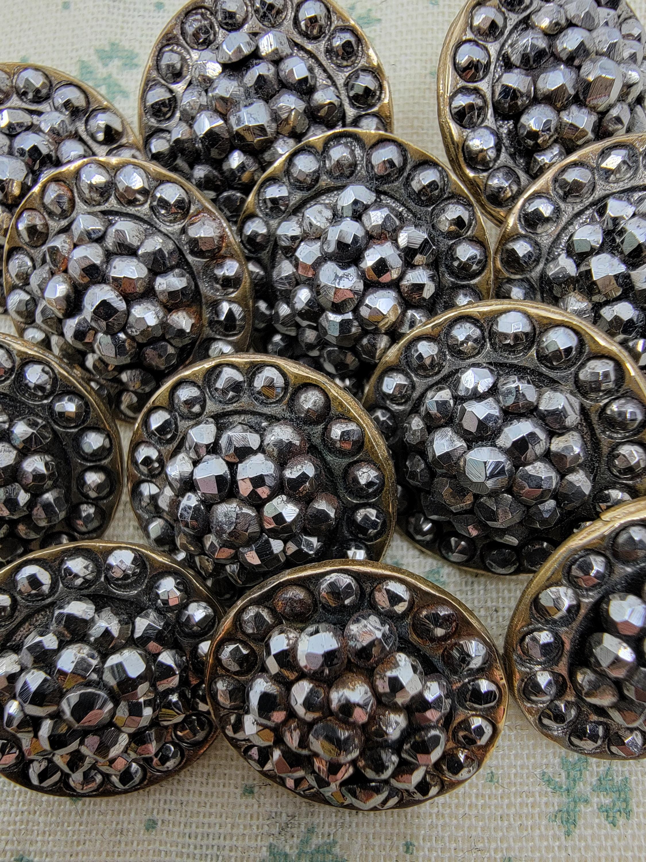 Cut Steel Buttons - Etsy