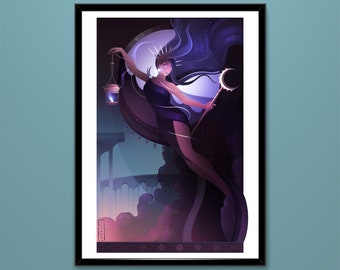 Art Print ~ Nyx ~ Greek Gods