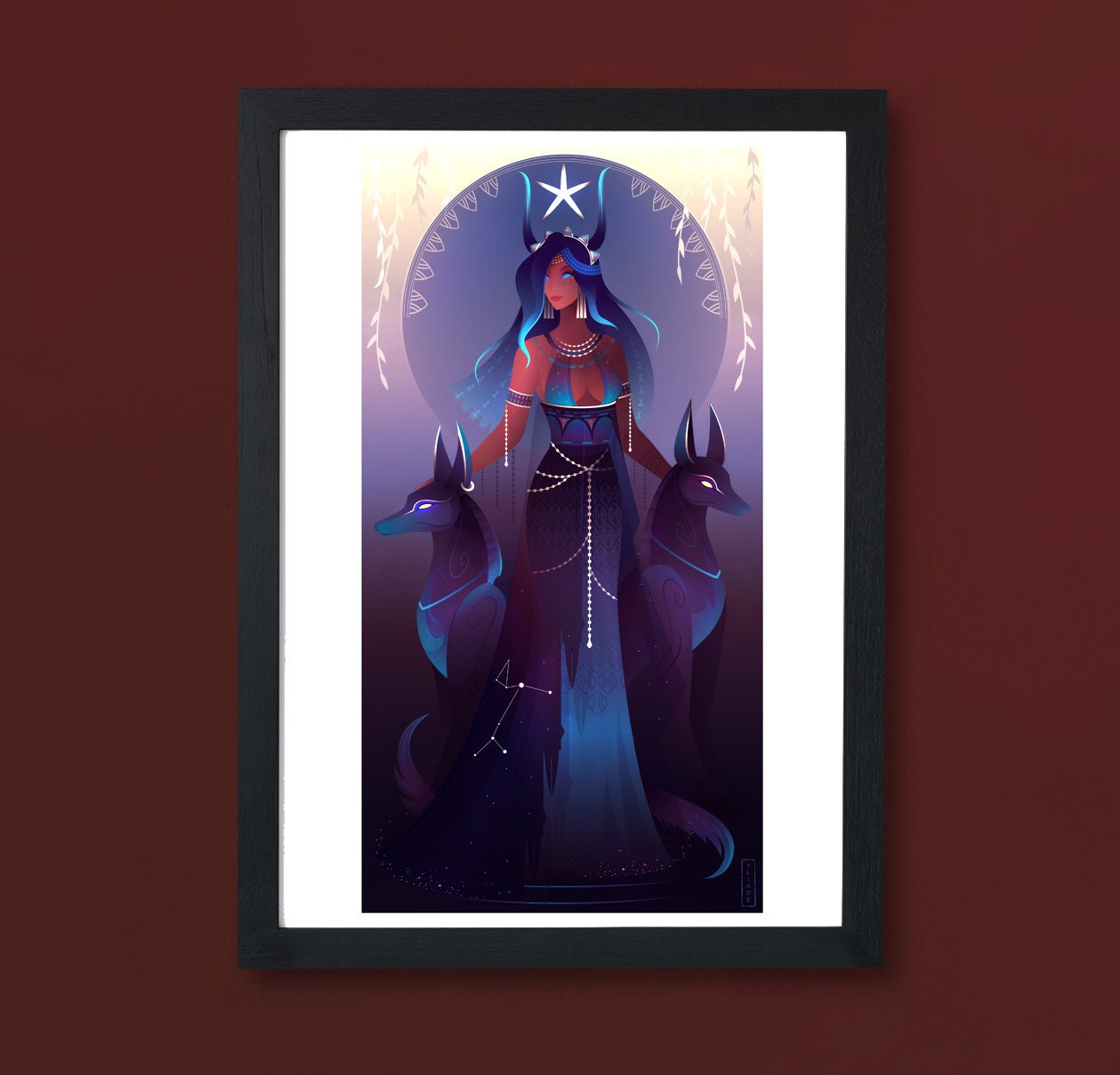 Art Print ~ Sopdet Dieux d'égypte