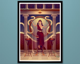 Art Print ~ The Pythia ~ Greek Mythology