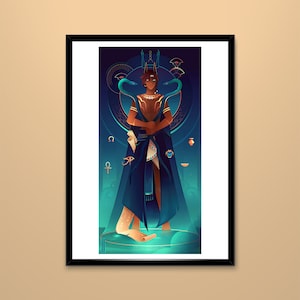 Art Print ~ Heka ~ Gods of Egypt