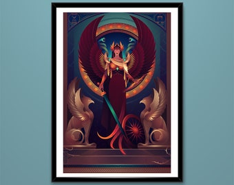 Art Print ~ Nemesis ~ Greek Gods