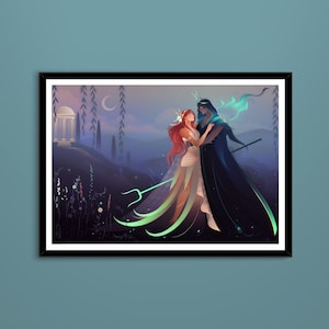 Art print ~ Hades and Persephone ~ Greek Gods