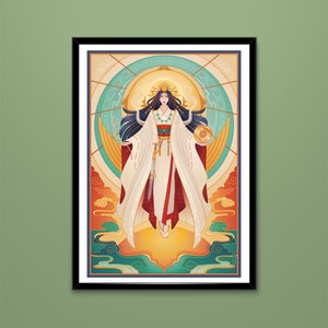 Art Print ~ Amaterasu ~ Japanese Deities