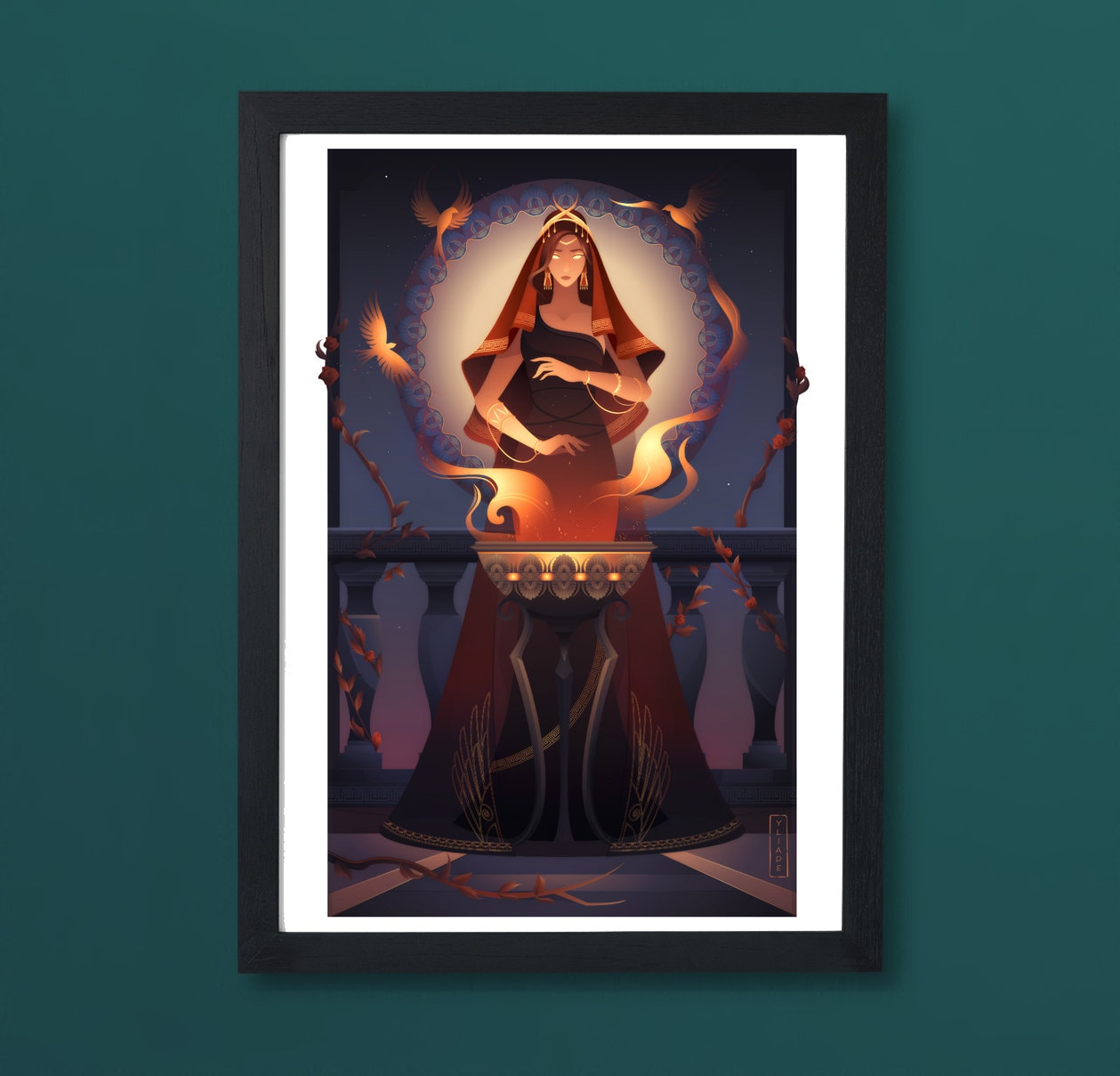 Art Print ~ Hestia Dieux Grecs