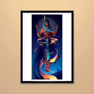 Art Print ~ Shu ~ Gods of Egypt