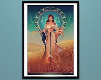 Art Print ~ Demeter ~ Greek Gods