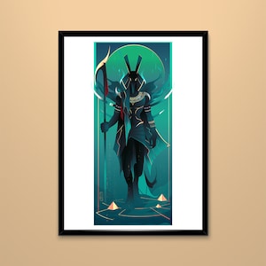 Art Print ~ Seth ~ Gods of Egypt