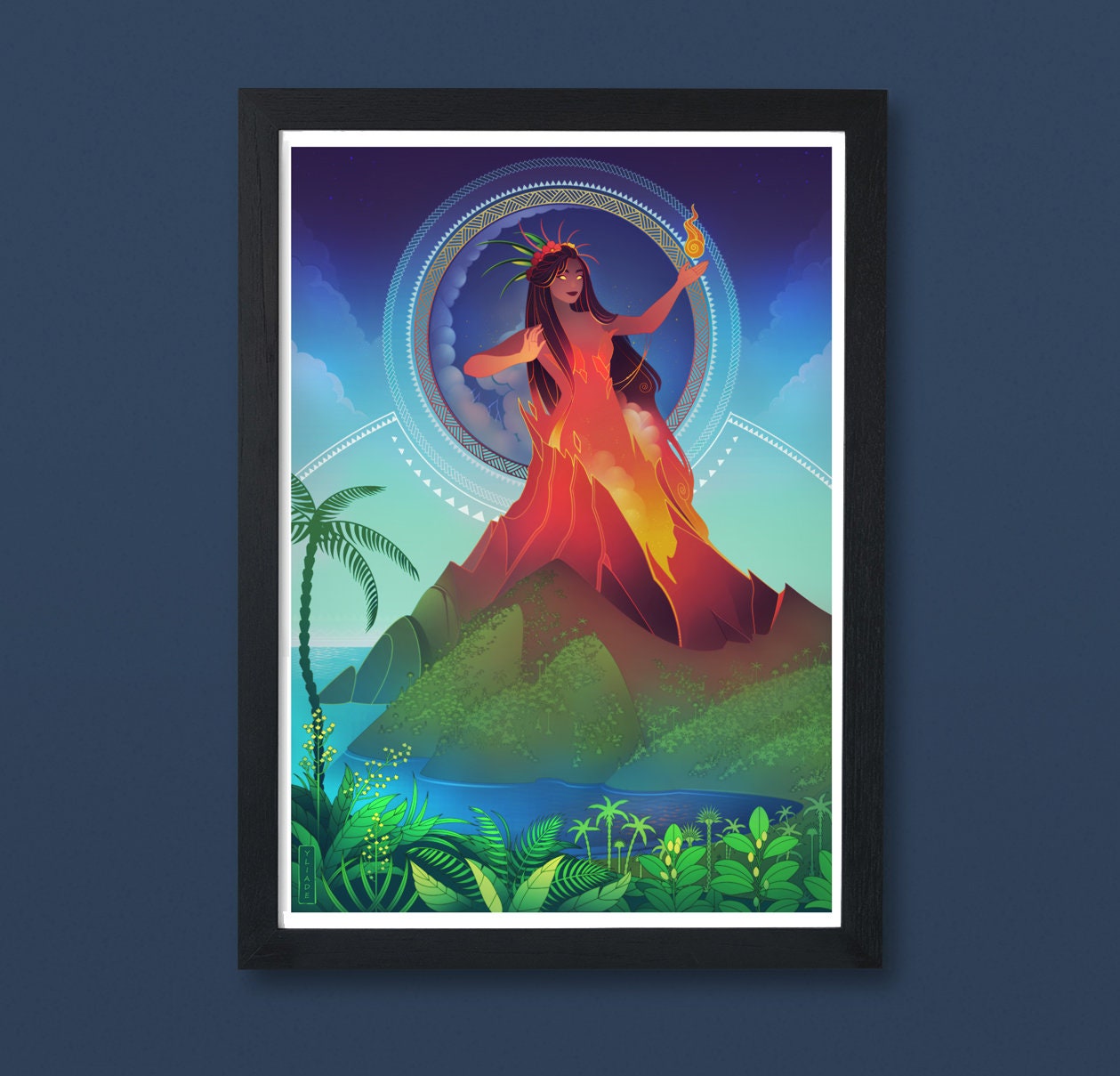 Art Print ~ Pele Dieux Hawaïens