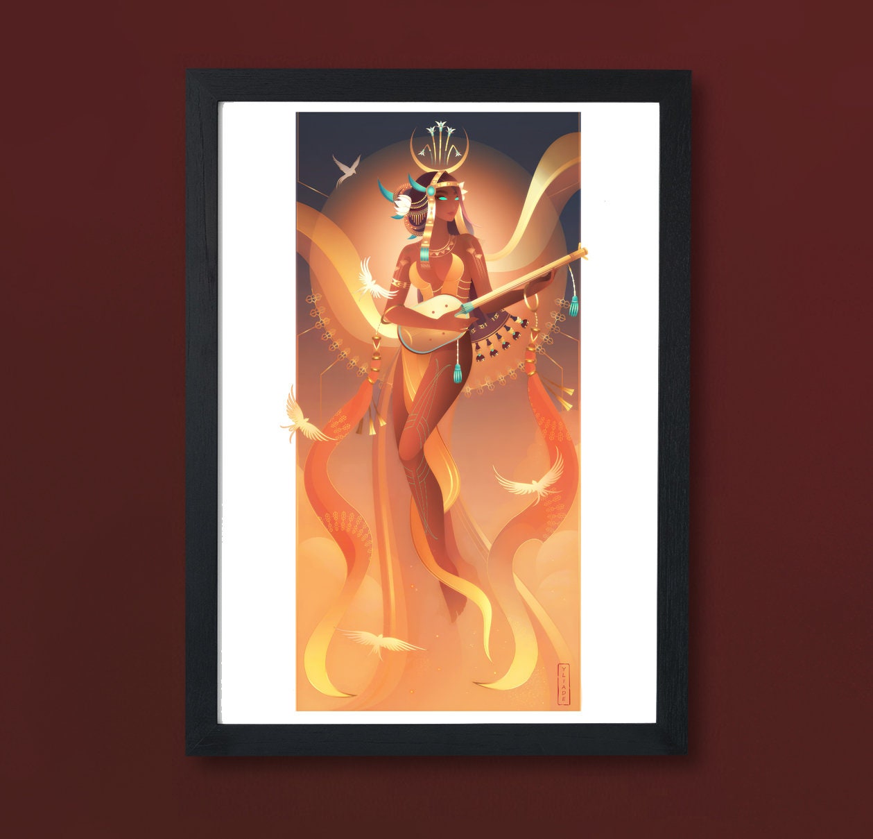 Art Print ~ Meret Dieux d'égypte