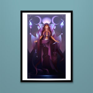 Kunstdruck ~ Hekate ~ Griechische Götter