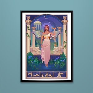 Stampa artistica ~ Psiche ~ Dei greci