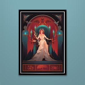 Art Print ~ Persephone (II) ~ Dieux Grecs
