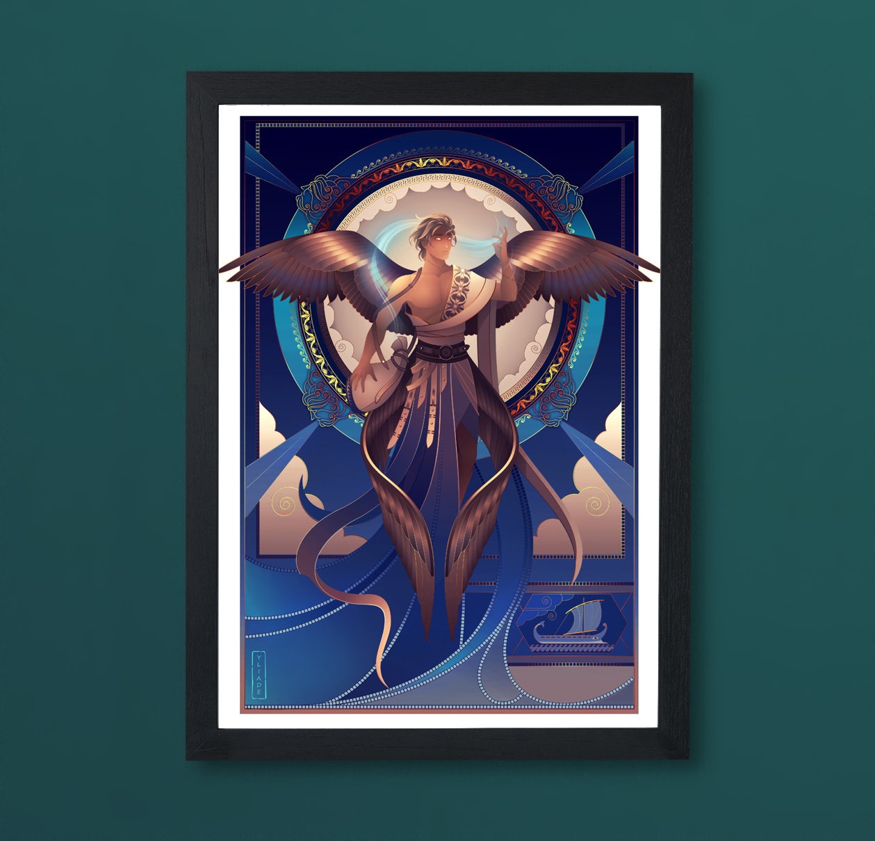 Art Print ~ Eole Mythologie Grecque