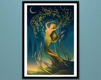 Art Print ~ Daphne ~ Greek Gods