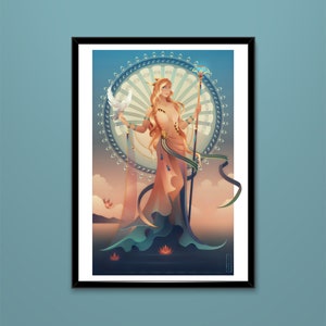 Kunstdruck ~ Aphrodite ~ Griechische Götter